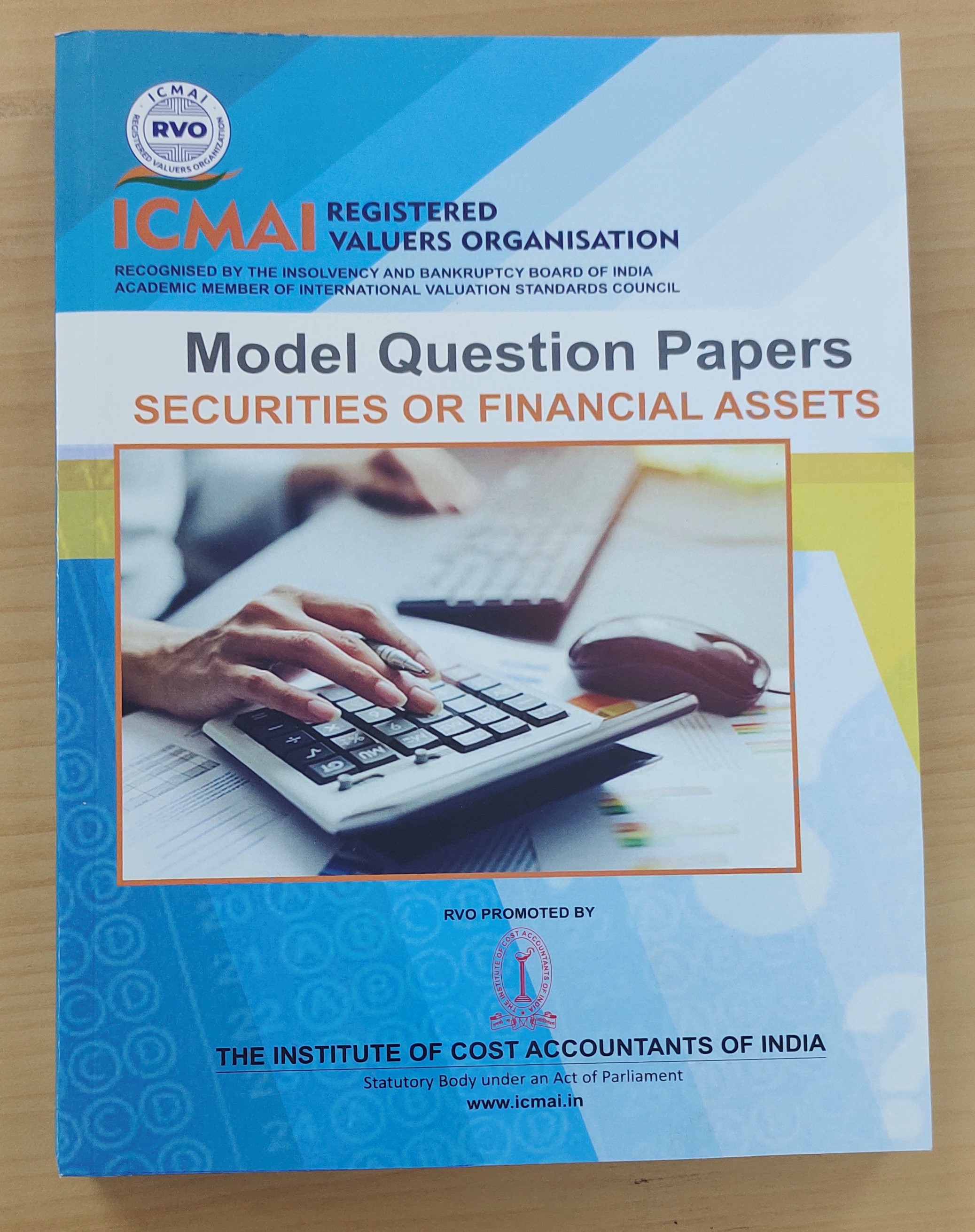 Model Question Papers For Securities or Financial Assets 