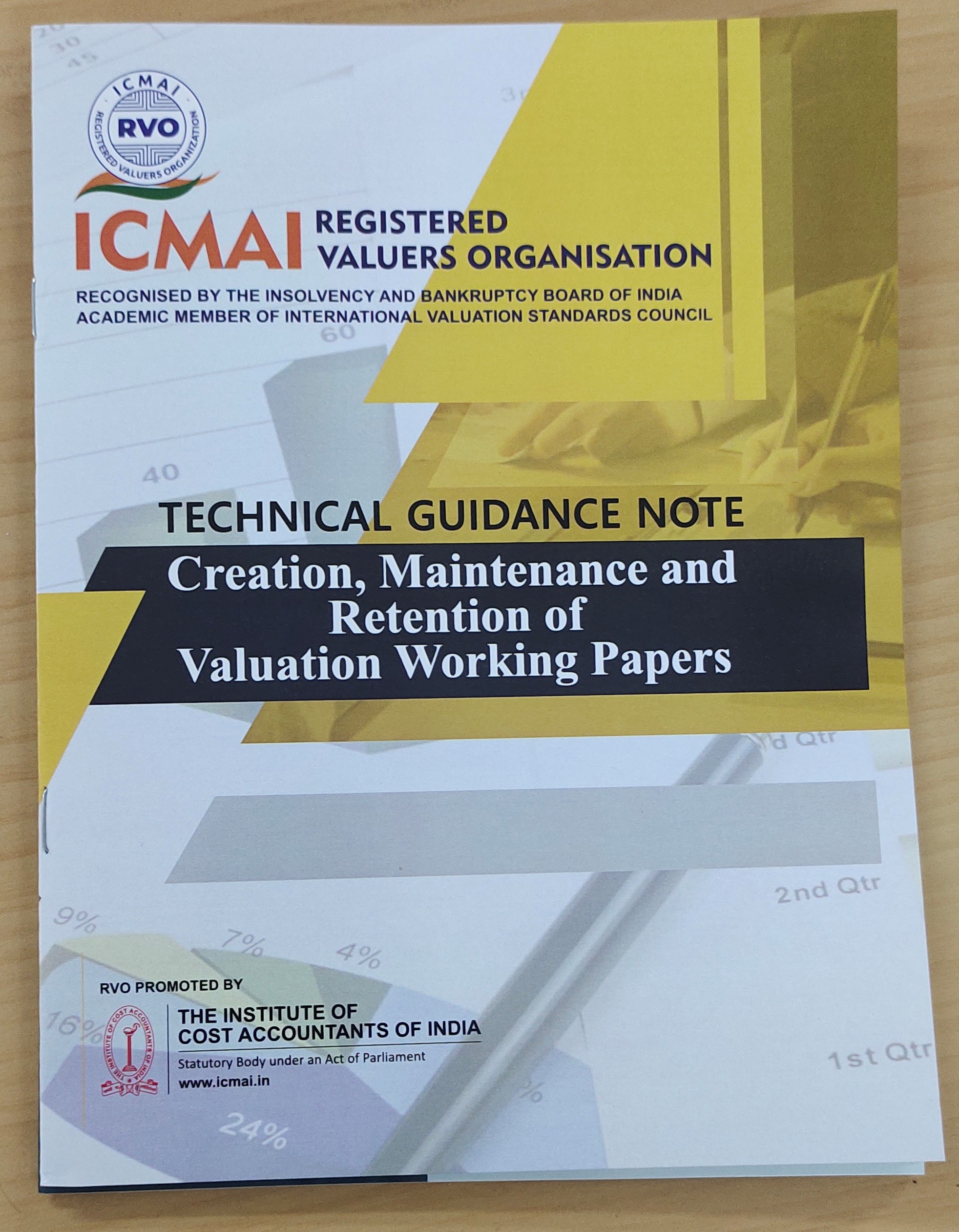 Technical Guidance Note- Creation, Maintenance, and Retention of Valuation Working papers