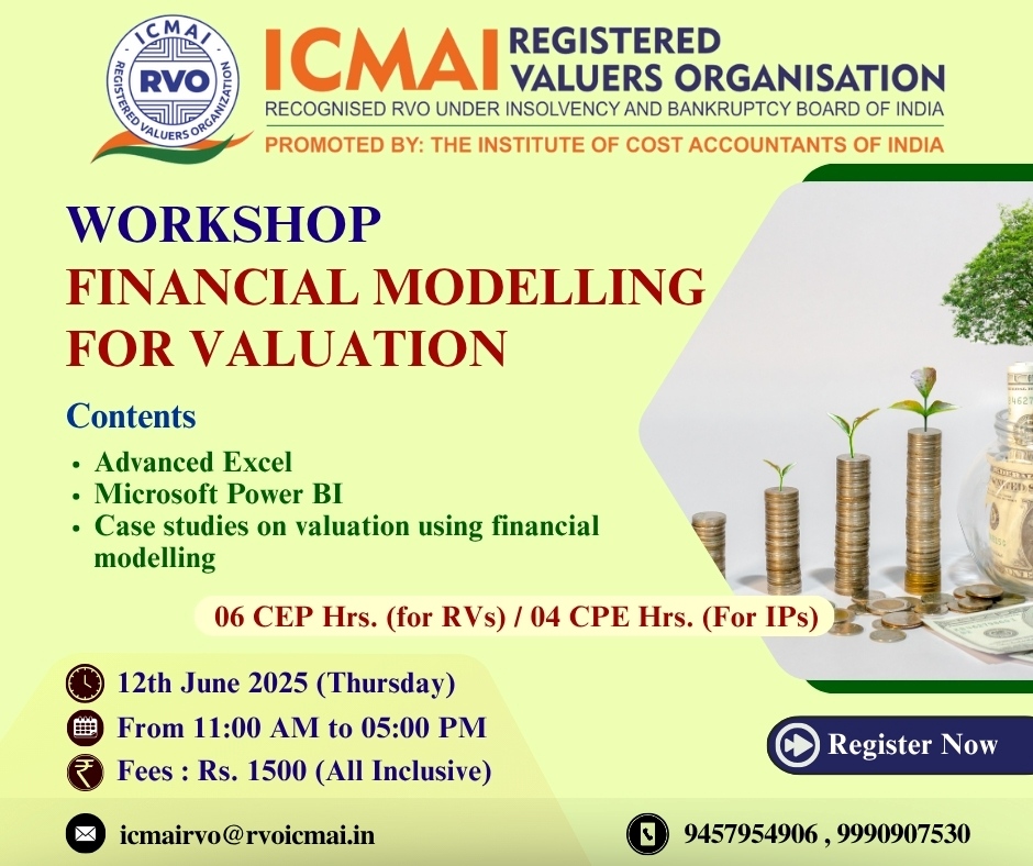 Workshop Financial Modelling for Valuation