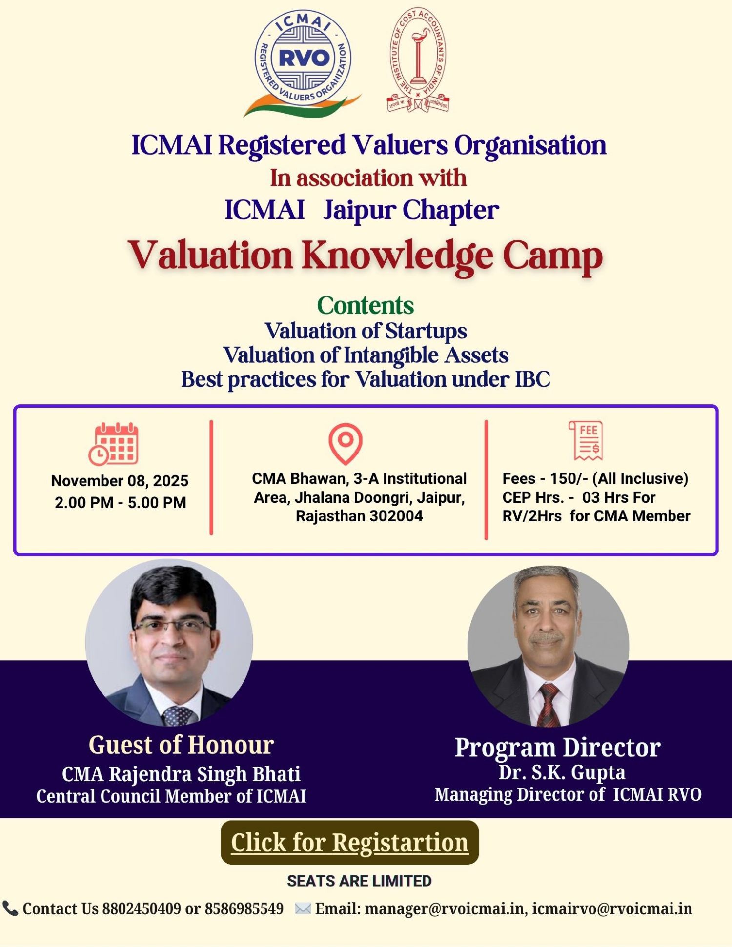 Knowledge Valuation Camp in Jaipur