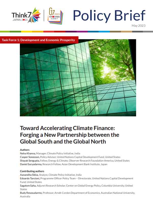Accelerating Climate Finance