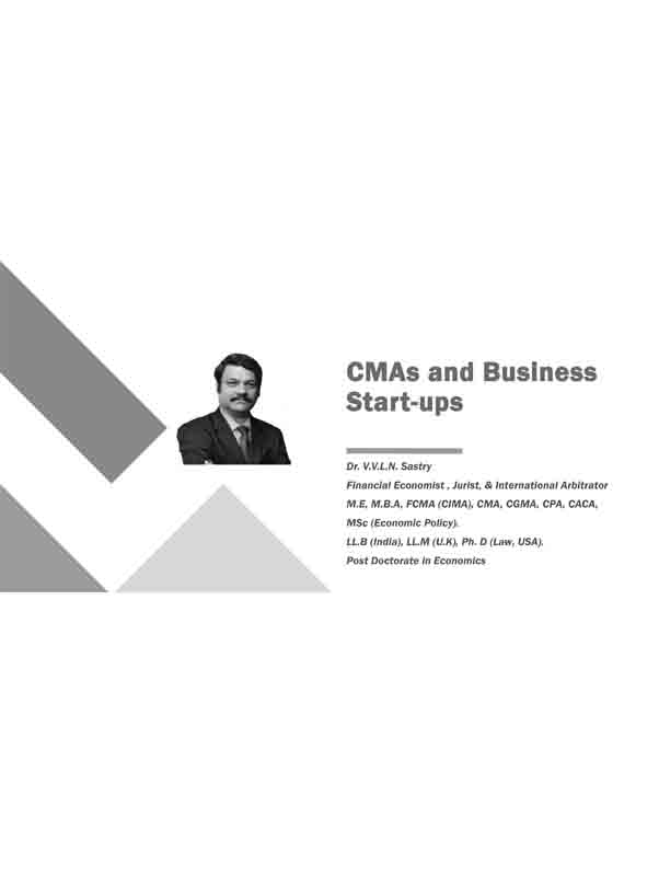 CMAs and Business  Start-ups