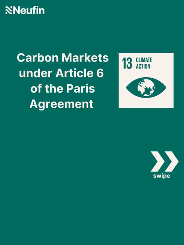 Carbon Markets under Article 6 of the Paris Agreement
