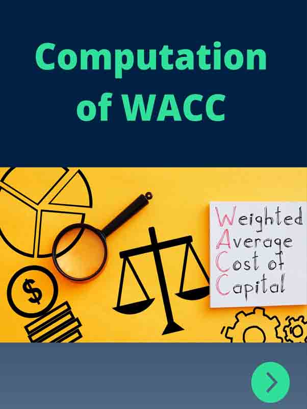 Computation of WACC