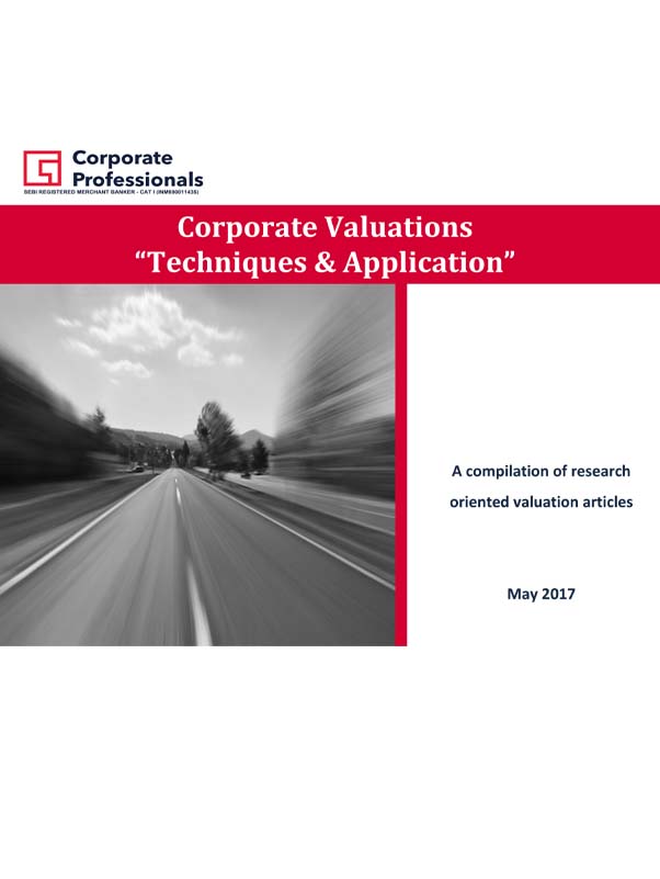 Corporate Valuations Techniques & Application