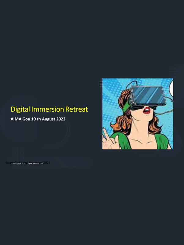 Digital Immersion Retreat