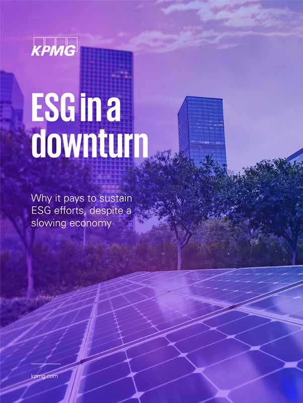 ESG in a downturn