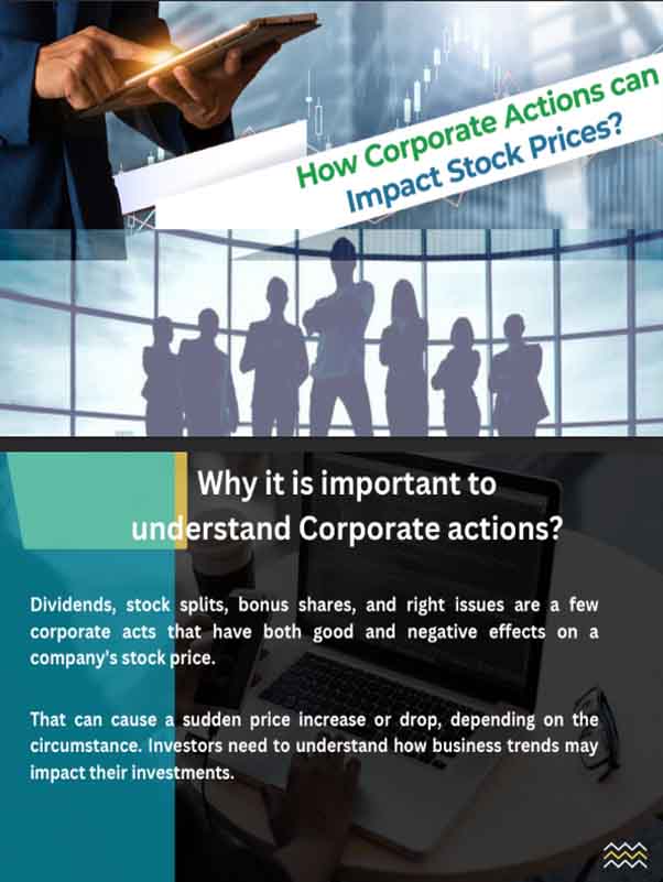 How Corporate Actions Impact Share Price
