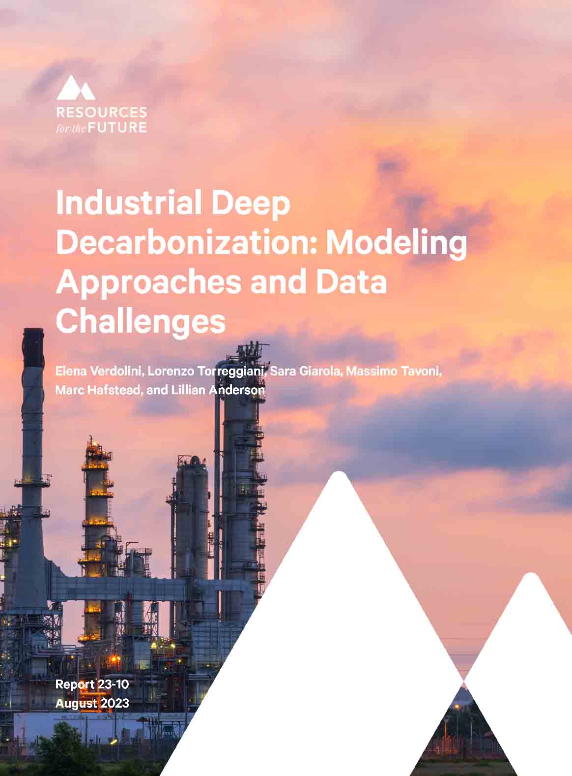 Industrial Deep Decarbonization Modeling Approaches and Data Challenges