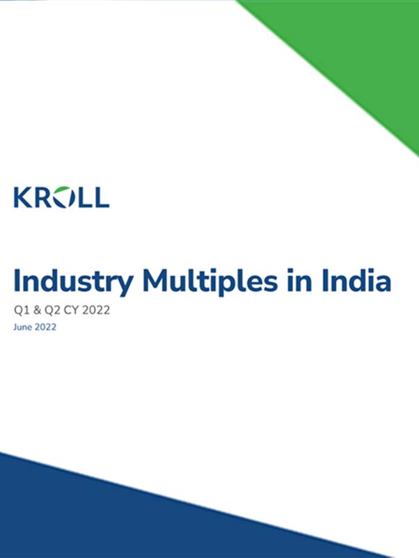 Industry Multiples in India