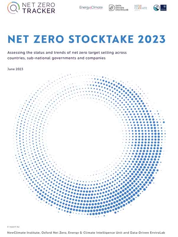 NET ZERO STOCKTAKE 2023