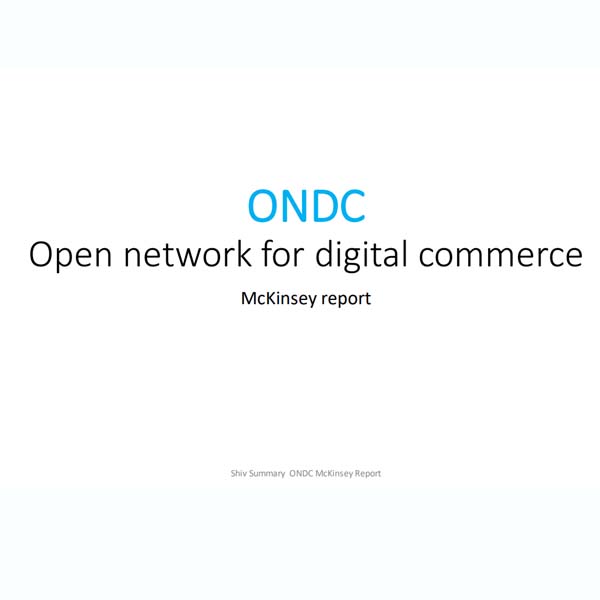 ONDC Report Summary