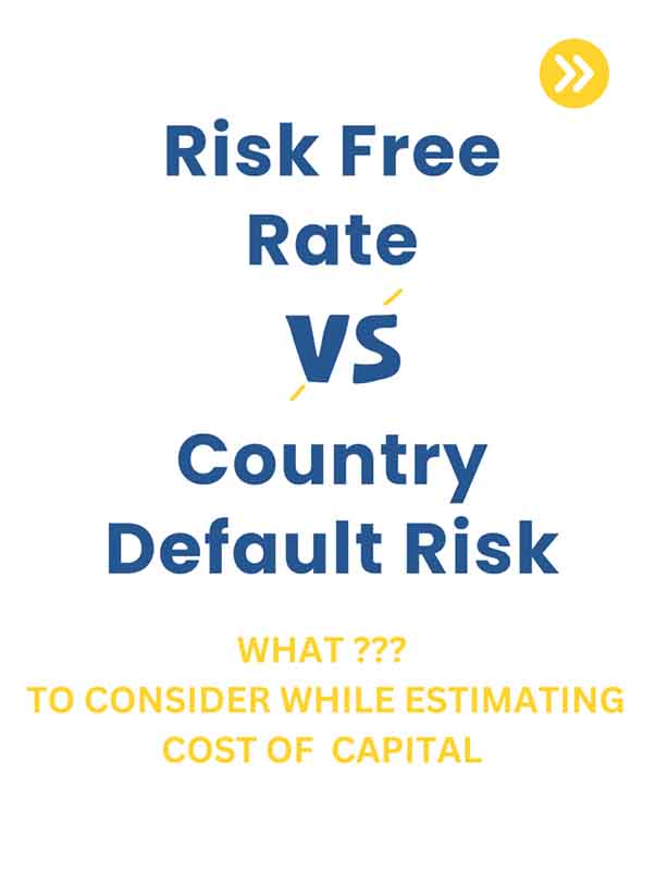 Risk Free Rate Country Default Risk
