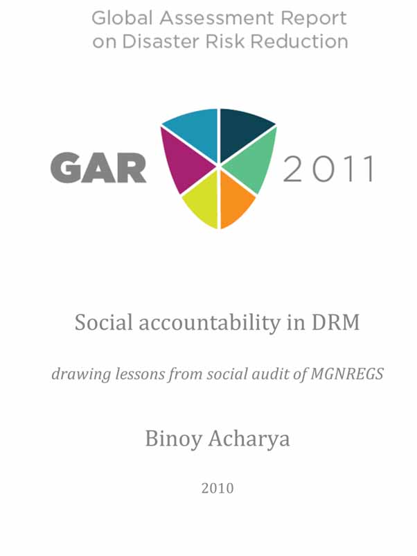 Social accountability in DRM