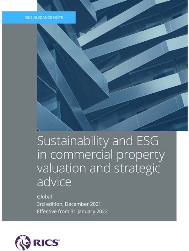 Sustainability and ESG in commercial property valuation and strategic advice