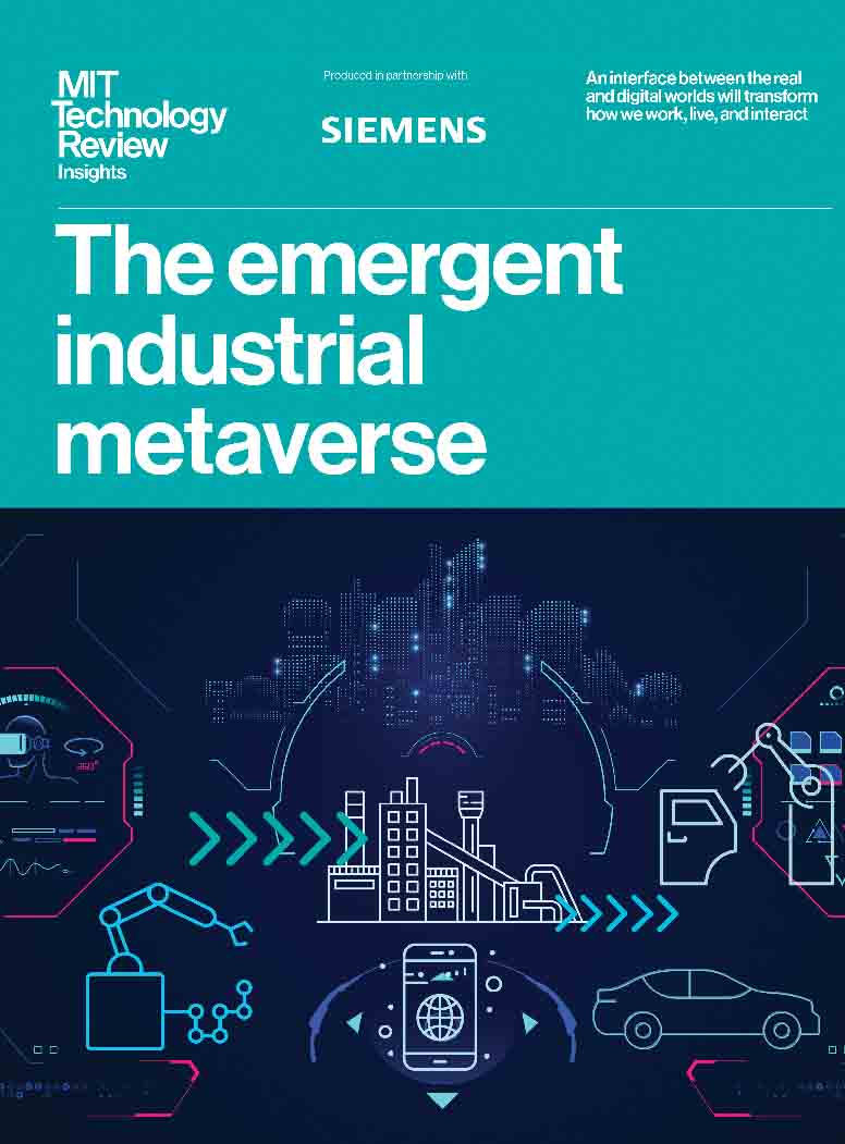 The emergent industrial metaverse