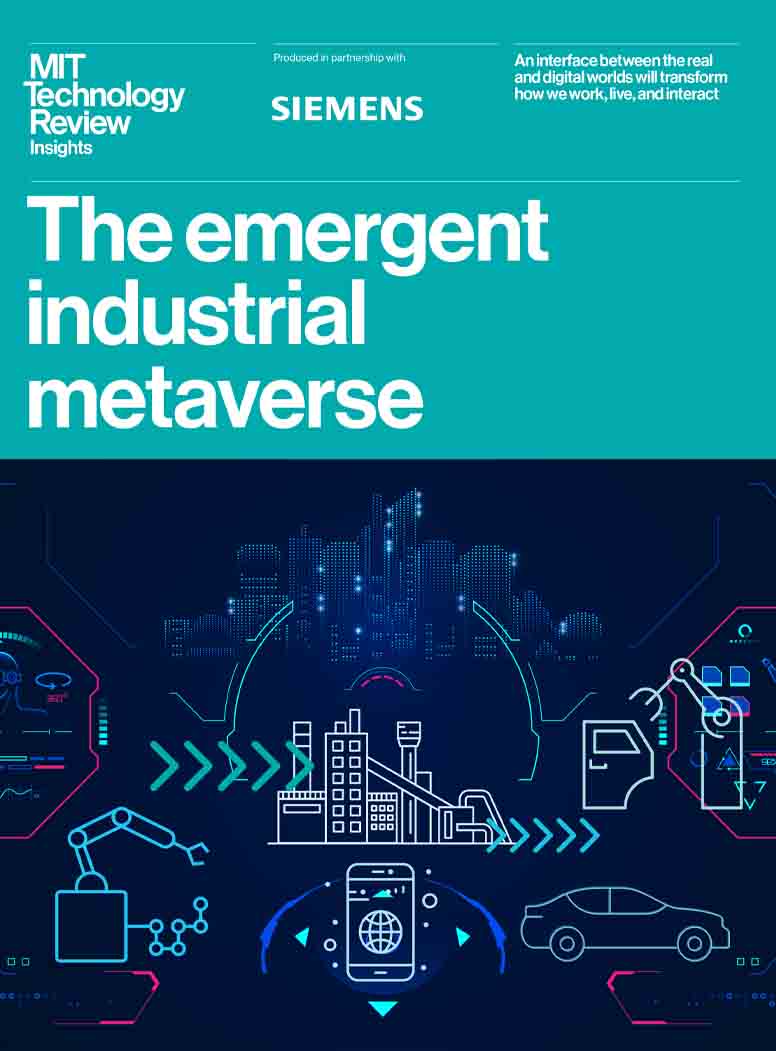 The emergent industrial metaverse