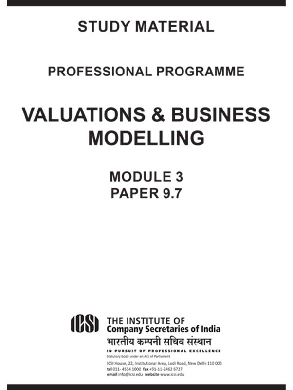 VALUATIONS & BUSINESS  MODELLING