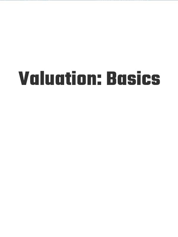 Valuation Basics