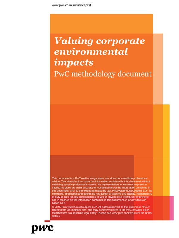 Valuing corporate environmental impacts