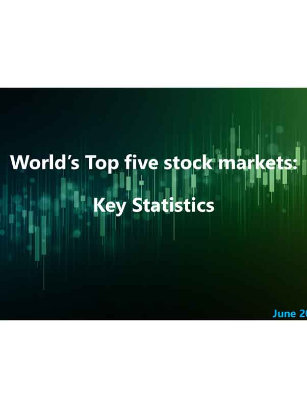 Worlds Top five stock markets