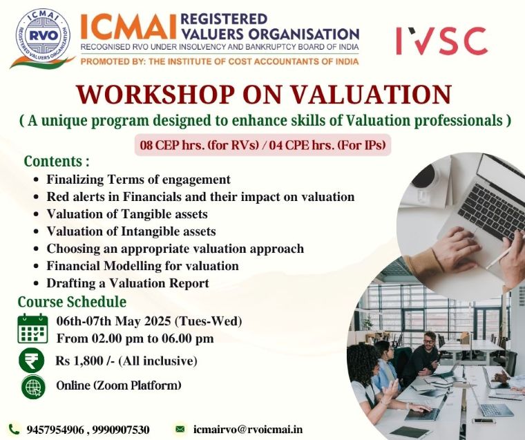 Workshop on Valuation