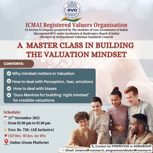 A Master class in building  the Valuation mindset