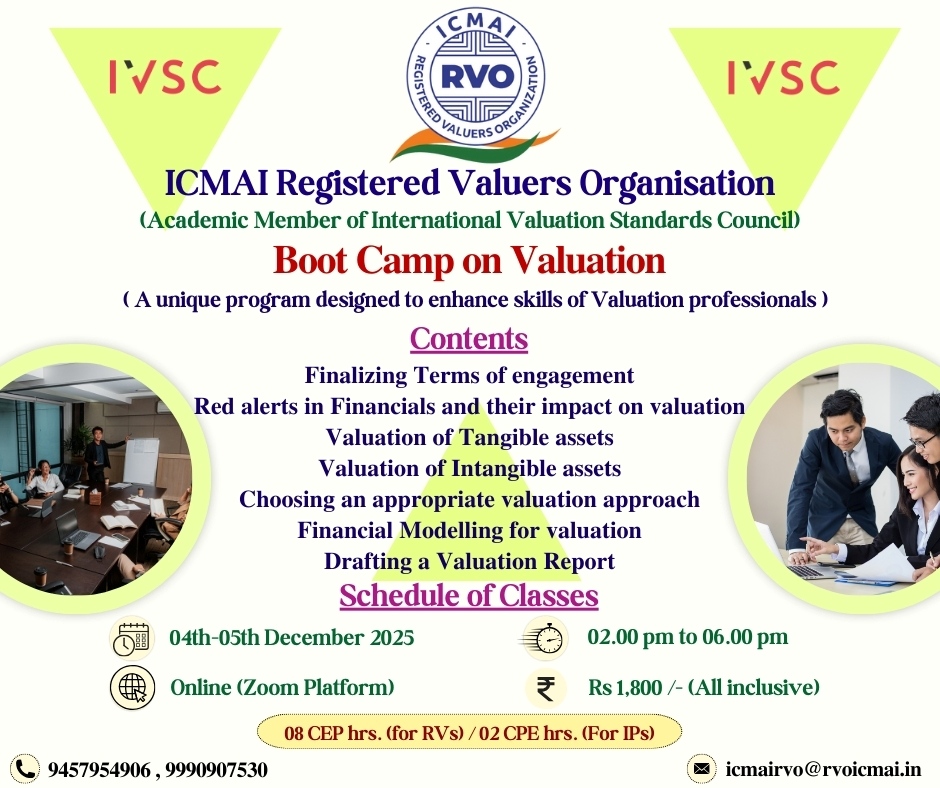 Bootcamp on Valuation
