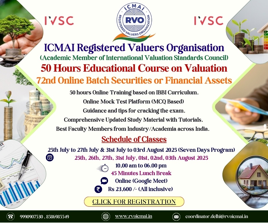 72nd Online Batch Securities or Financial Assets
