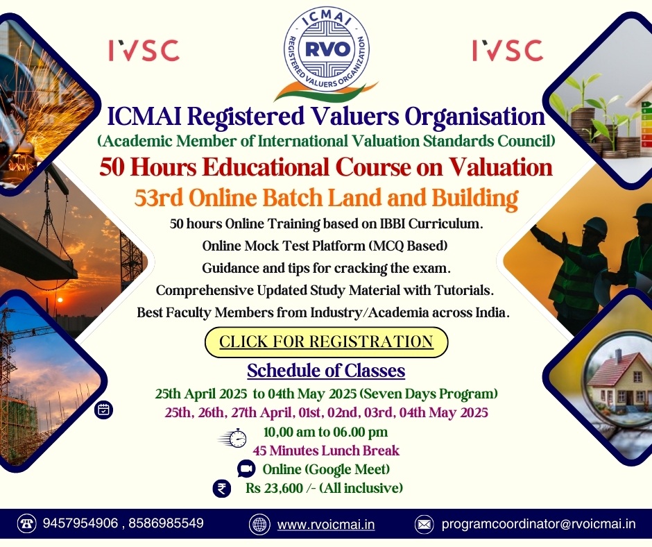 53rd Online Batch Land and Building