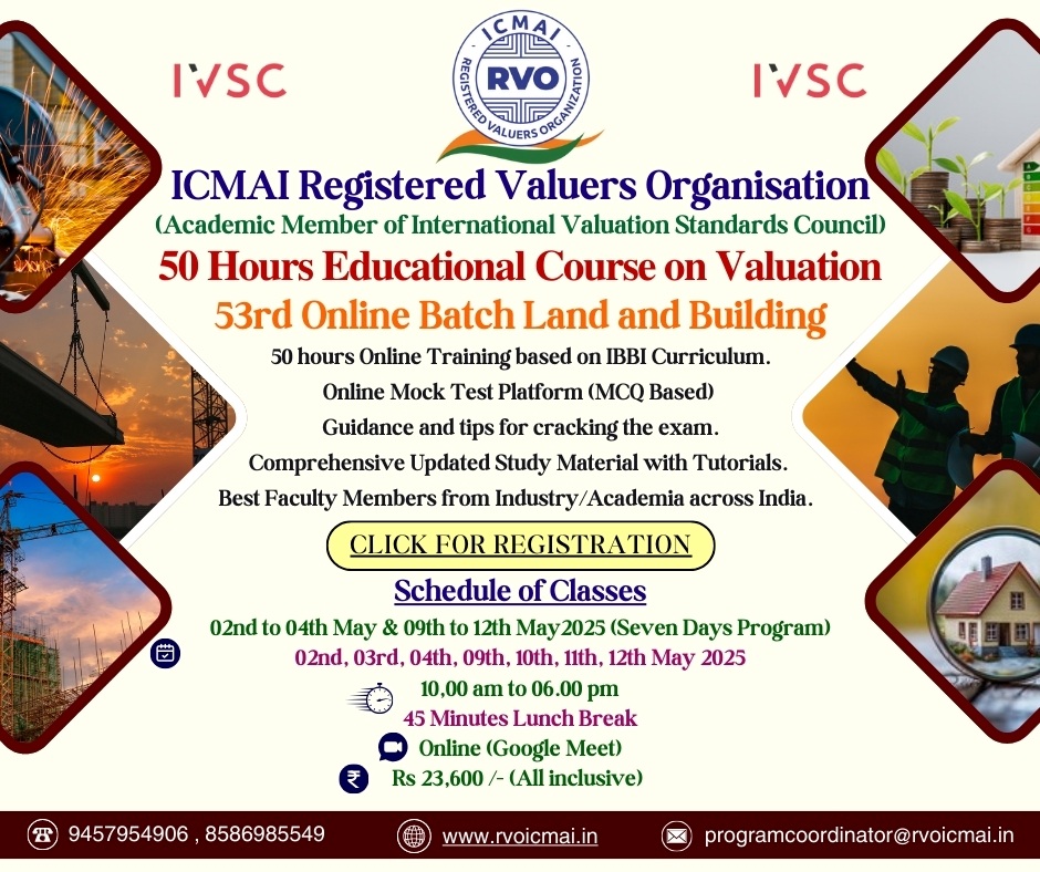53rd Online Batch Land and Building