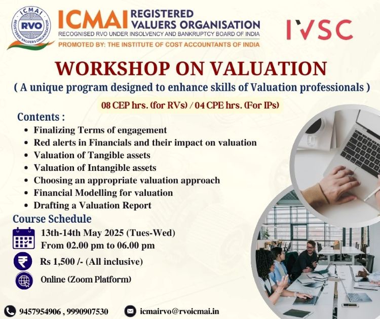 Workshop on Valuation