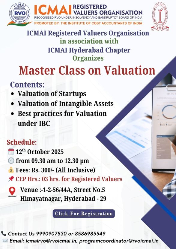 Master Class On valuation