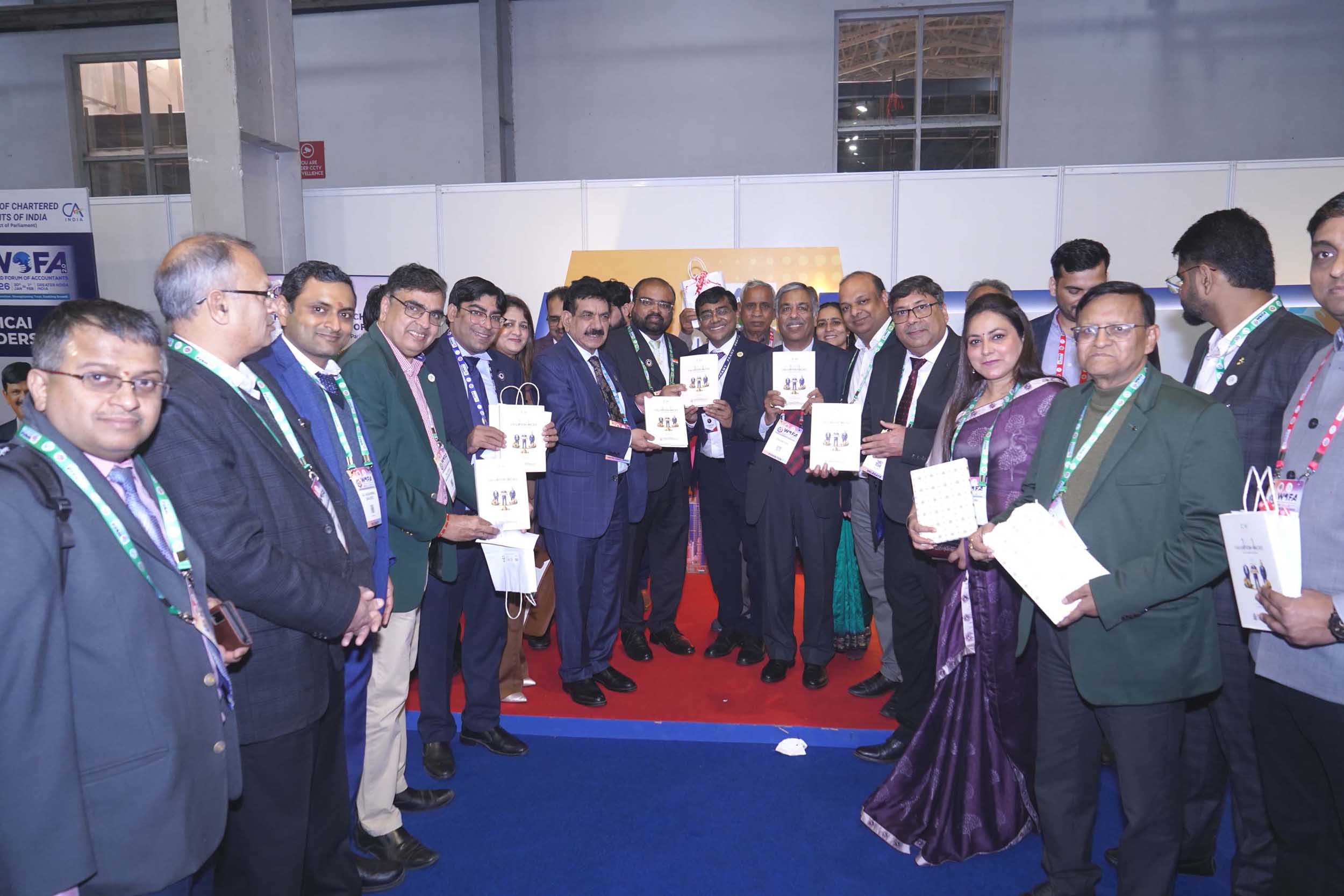 ICMAI RVO released a joint publication 101 Valuation Hacks on the sidelines of WOFA